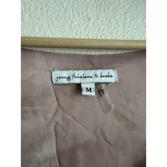 Young Fabulous & Broke Yfb Boho Dress Tie Dye Flowy Size Medium - Picture 4 of 9